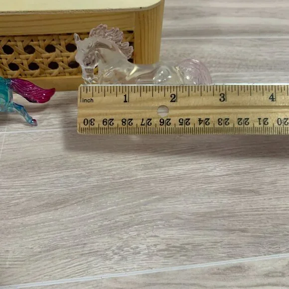 Breyer Horses Suncatchers Used Dyed Horses Lot Of 3 - Picture 9 of 12